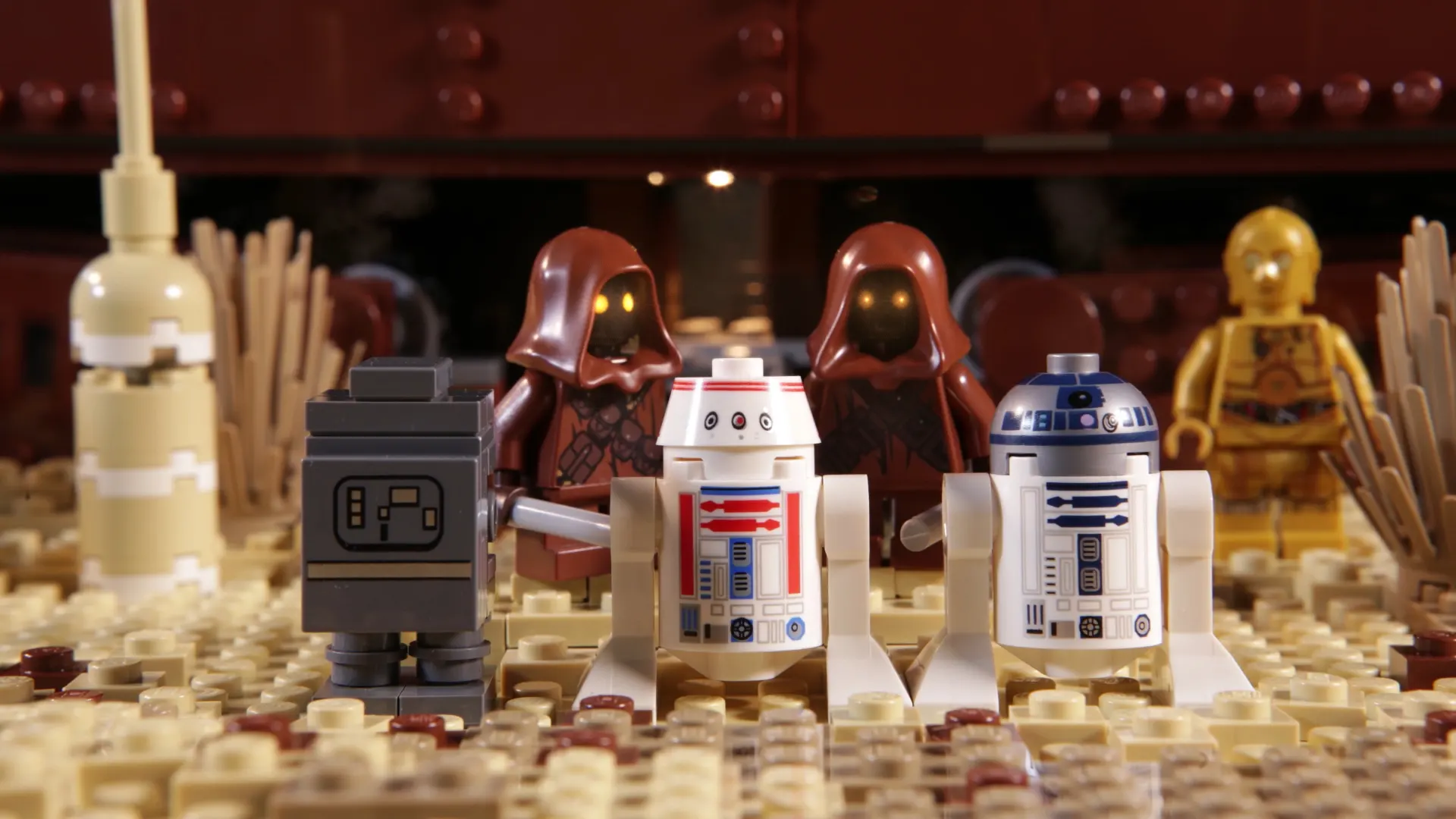 LEGO Star Wars stop-motion animation